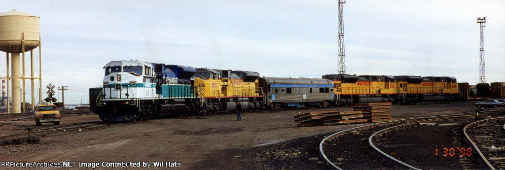 SD90MAC-H Test Train